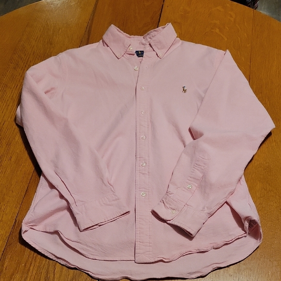 Ralph Lauren Other - Ralph Lauren Light Pink Stretch Oxford Shirt